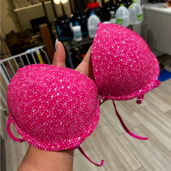 Pink NPC Competition Wellness Bikini - Picture 2 of 8